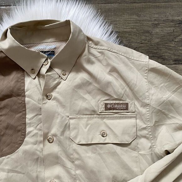 MENS COLUMBIA BIRD HUNTING SHIRT SZ SMALL - Picture 2 of 4